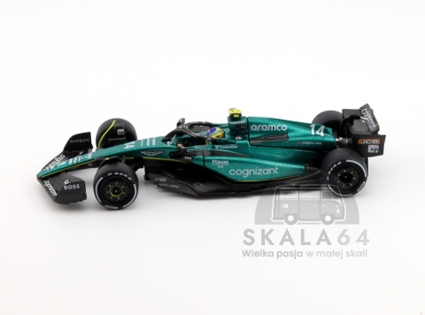 POP RACE Aston Martin AMR23 F1 #14 Fernando Alonso PR640198 1:64