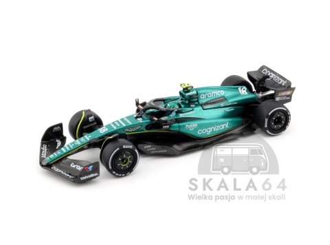 POP RACE Aston Martin AMR23 F1 #18 Lance Stroll PR640234 1:64