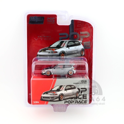 POP RACE Enigma Honda Civic EG6 Pandem PRE018 1:64