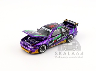 POP RACE Nissan Silvia S13 EVA RT Test Type-01 Pandem 1:64 PR640432