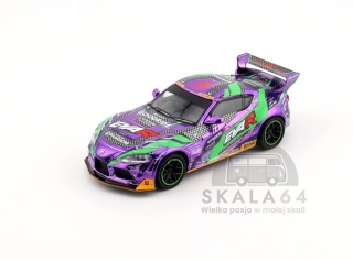 POP RACE Toyota GR Supra EVA RT Test Type-01 Goodride Pandem 1:64 PR640311