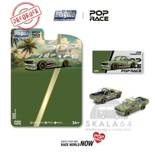 PREORDER POP RACE Enigma Datsun Pandem 620 PRE029 1:64