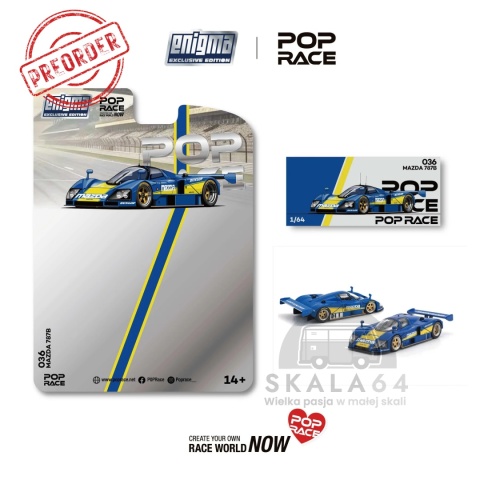 PREORDER POP RACE Enigma Mazda 787B PRE036 1:64