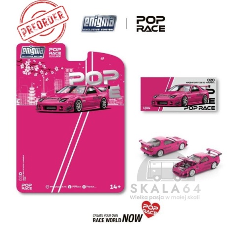 PREORDER POP RACE Enigma Mazda RX-7 (FC3S) RE-Amemiya PRE020 1:64