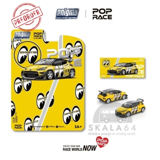 PREORDER POP RACE Enigma Pandem Yaris Mooneyes PRE017 1:64