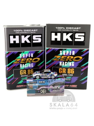 TARMAC WORKS HKS Toyota GR86 Grey 1:64 T64G-038-GY