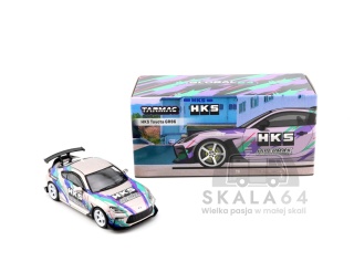 TARMAC WORKS HKS Toyota GR86 Grey 1:64 T64G-038-GY
