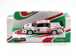 TARMAC WORKS Toyota Hilux White 1:64 T64-041-WH2