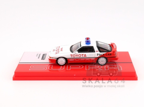Model samochodu Toyota Supra Pace Car w skali 1:64 - bok