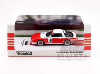 TARMAC WORKS Toyota Supra Turbo MA70 ETCC 1987 M. Micangeli E. Calderari 1:64 T64-064-87ETC15